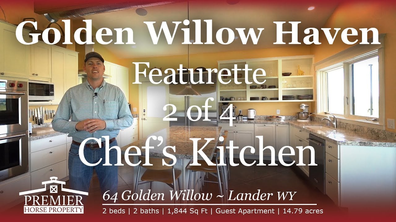 Chef's Kitchen - Golden Willow Haven, Lander WY