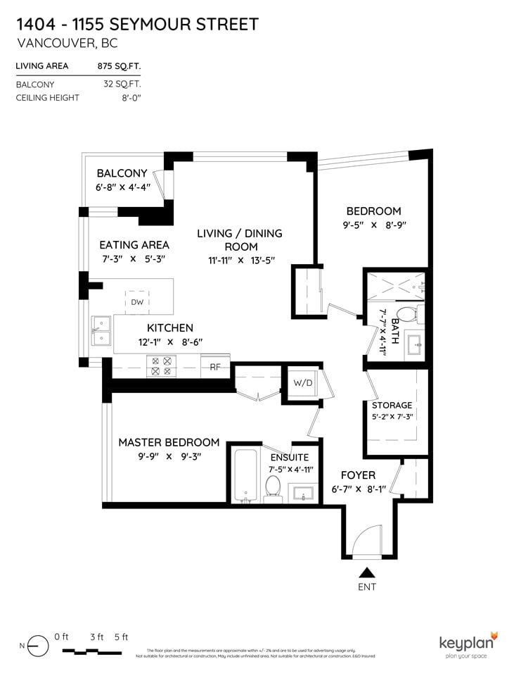 1404-1155 Seymour Street, Vancouver