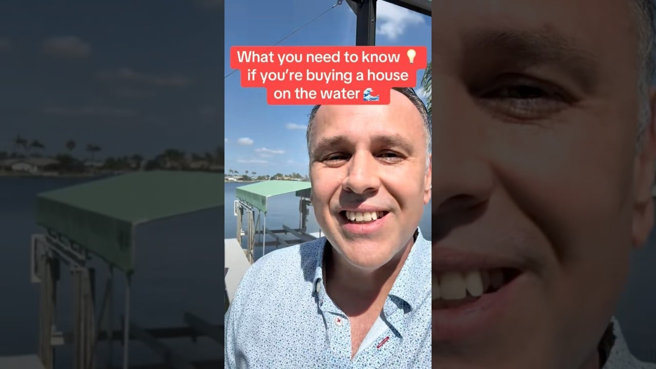 Buying a House on The Water in Cape Coral Florida