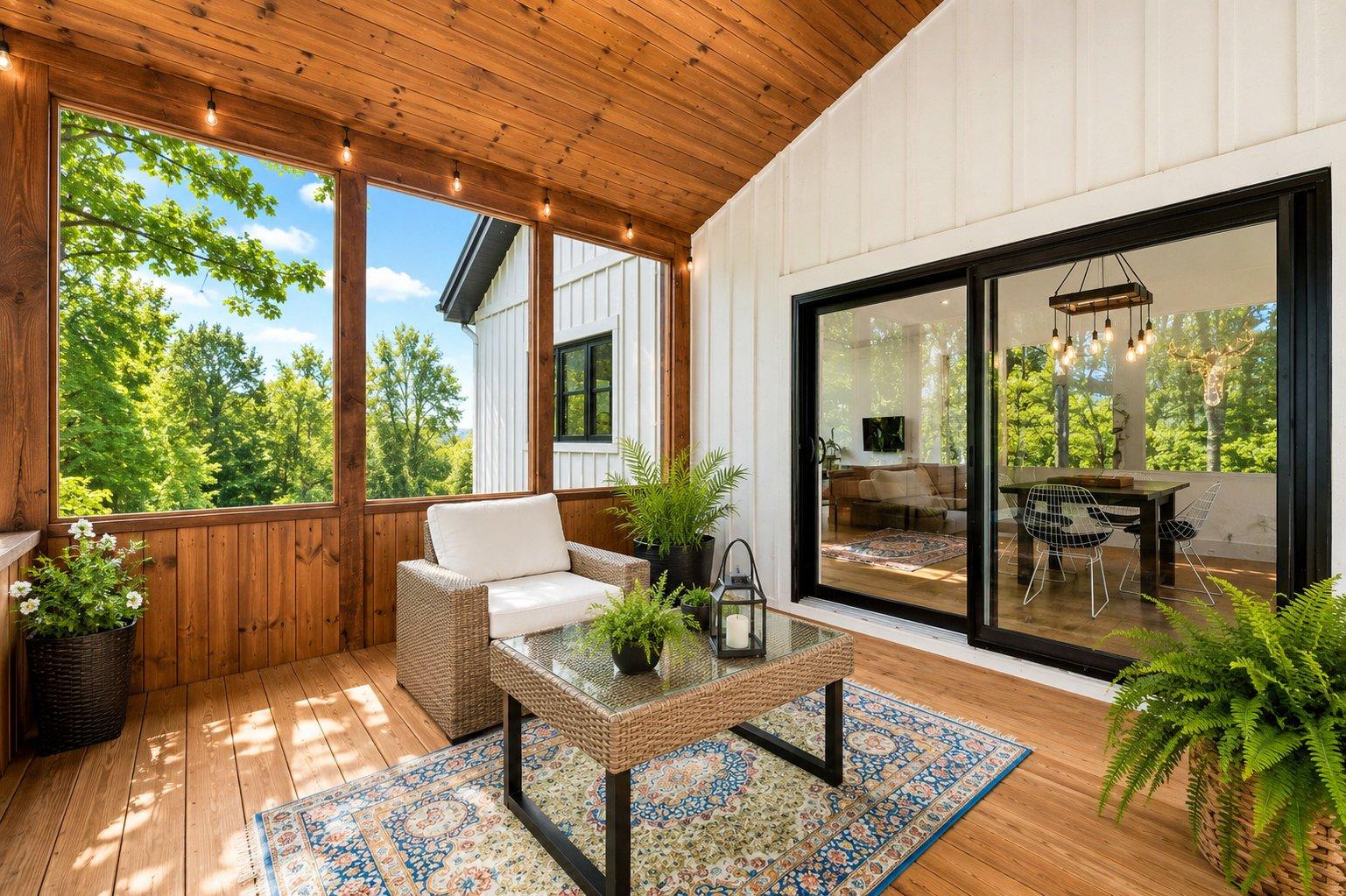 Contemporary Retreat Between Sky and Forest