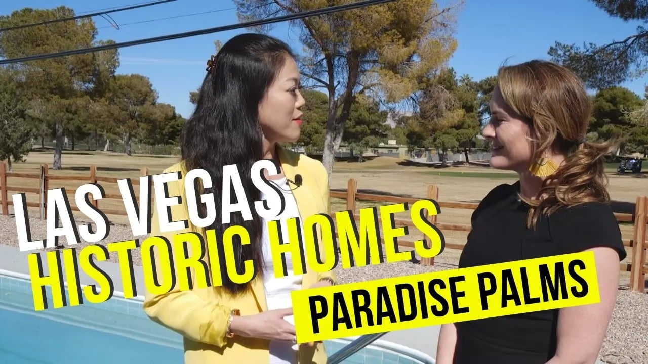 Las Vegas Historic Homes in Paradise Palms Explained l Las Vegas Homes from the 1960's