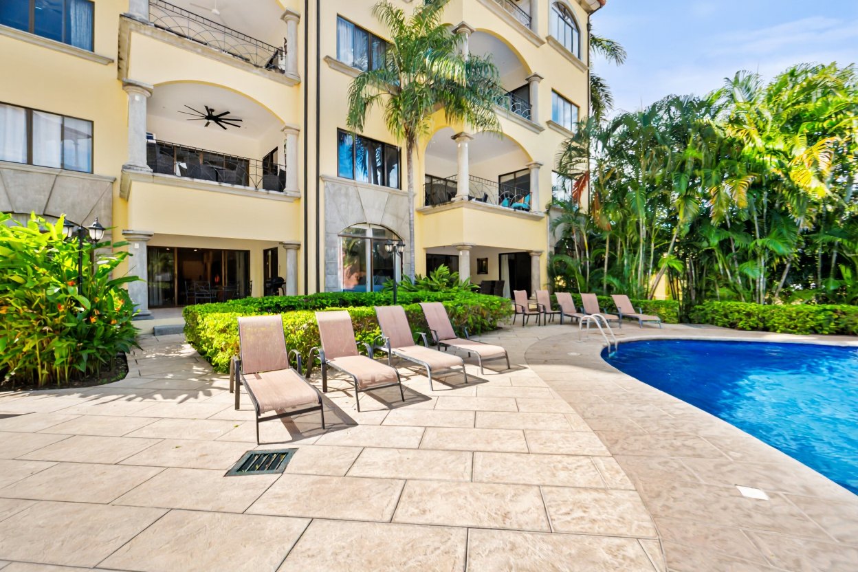 Sunrise #5 | Ground-Floor Beachside Condo with Pool Access in Tamarindo