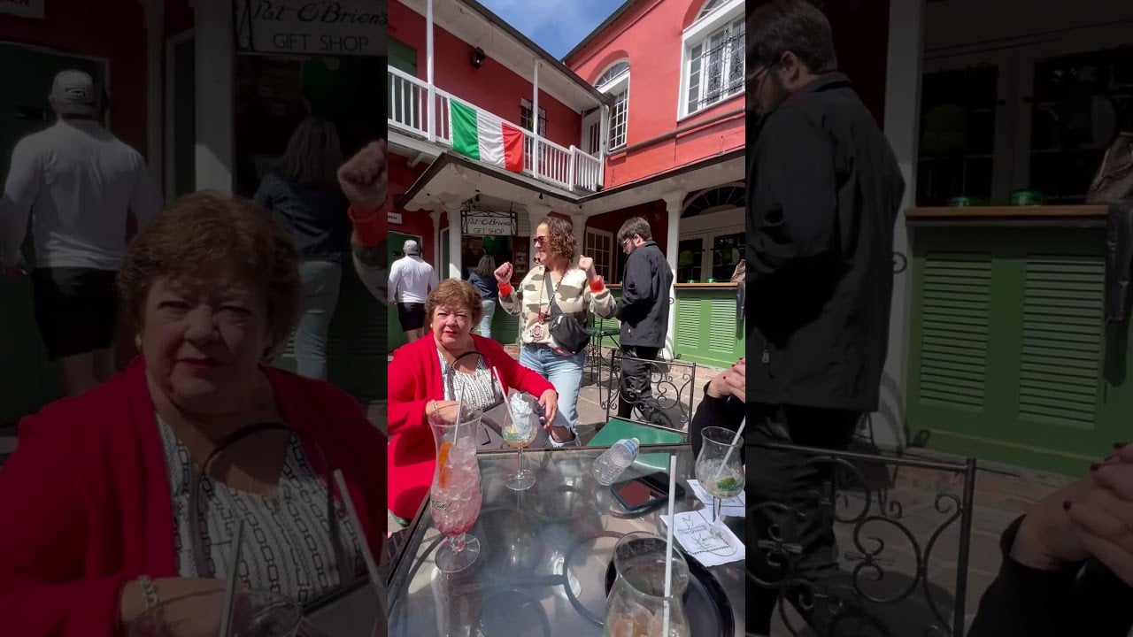 When in NOLA, dance like no one’s looking (cause literally no one is)! 😂🥳