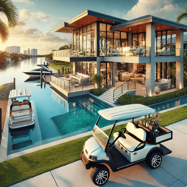Golf Carts and Luxury Residences: A Trend Taking Over Royal Palm Country Club in Boca Raton, FL
