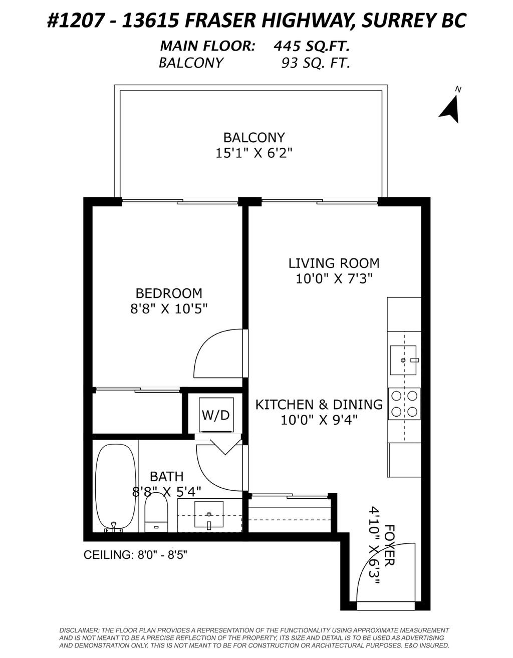 13615 Fraser Hwy, #1207