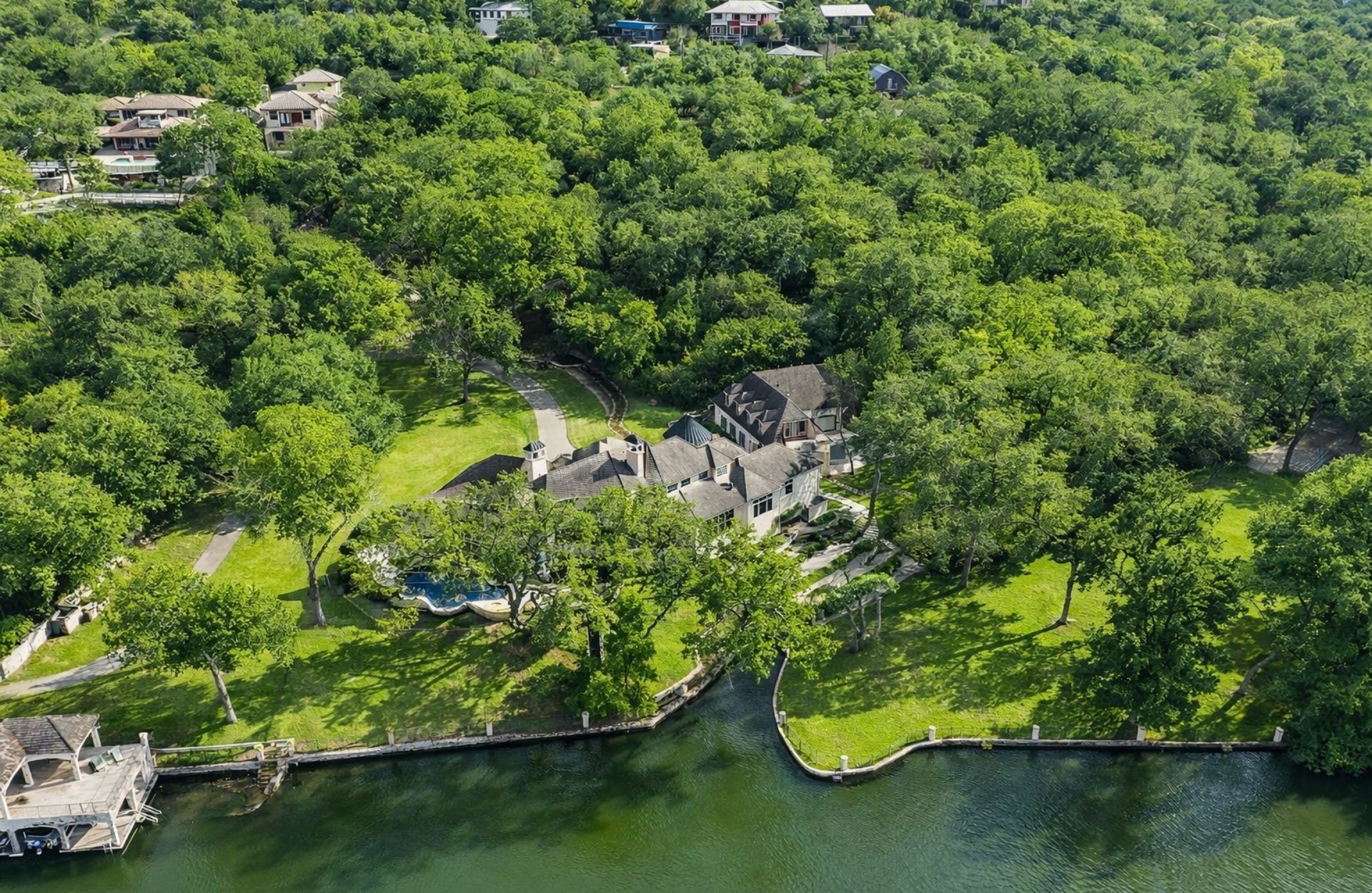 Lake Austin Waterfall Estate