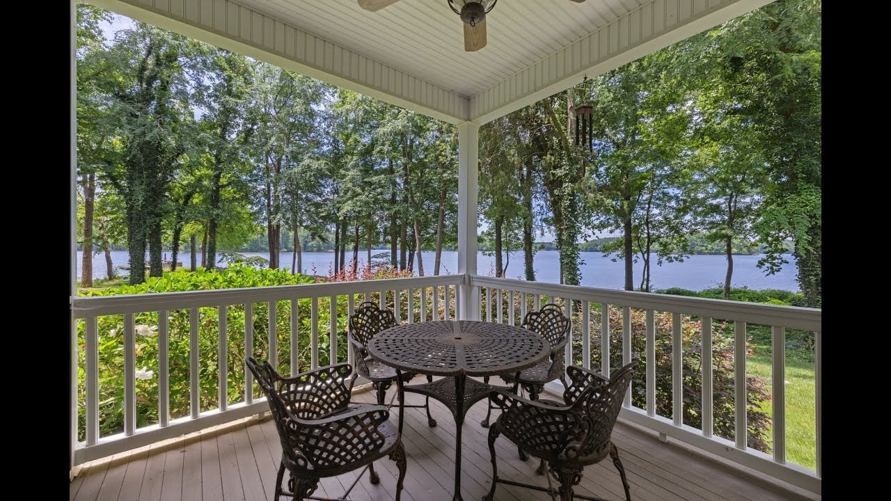 Beautiful Custom High Rock Lake front home w/ A RARE 6 acres