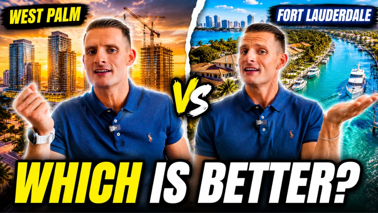 West Palm versus Fort Lauderdale comparison asking which is better.