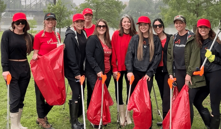 Earth to The Agency: 2026’s Annual Global Clean-Up Brought Our Global Teams Together