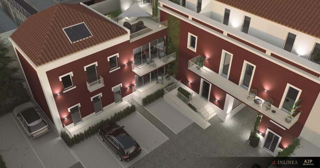 New 3-Bedroom Apartment in Monte Estoril – 185 sqm Total Area, Premium Finishes & Parking