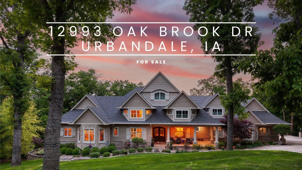 12993 Oak Brook Dr - Luxury Property in Urbandale Iowa