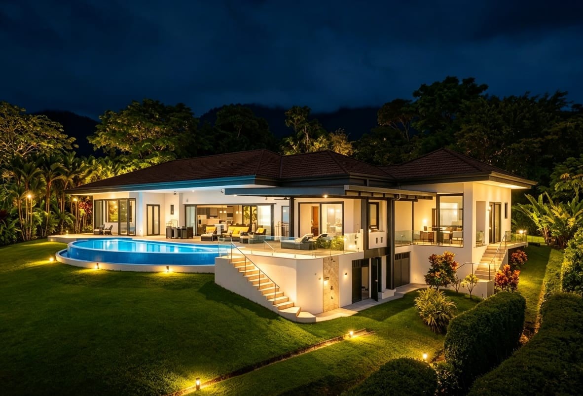 Luxury Ocean View Home in Ojochal Costa Rica | Infinity Pool & Sunset Views