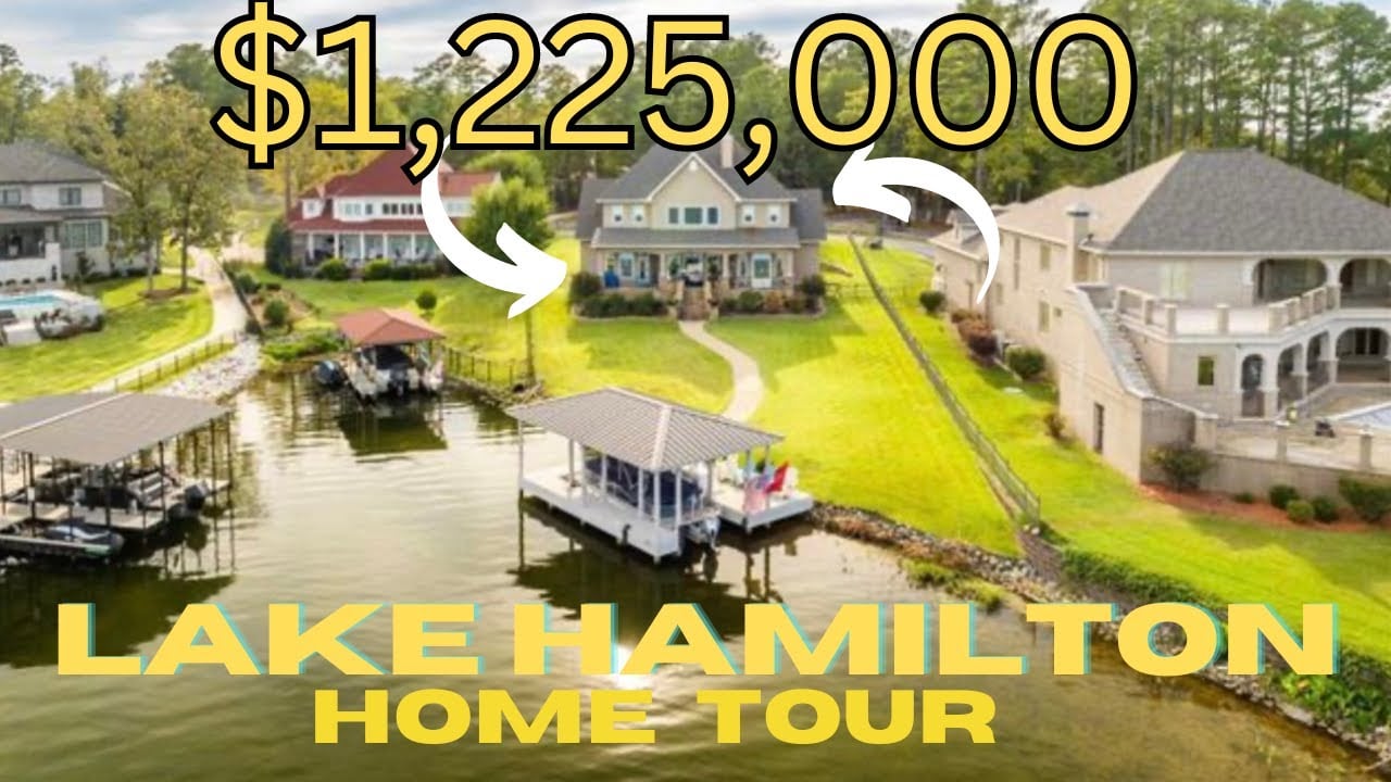 Lake Hamilton: Stunning Lake House Tour In Hot Springs, Arkansas