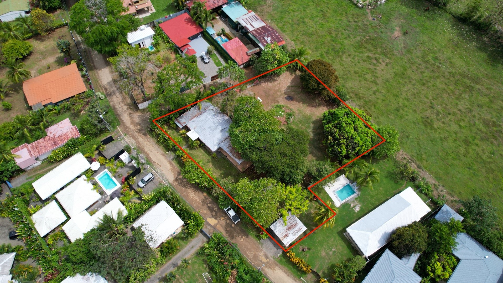 Bahia Uvita house with separate building lot