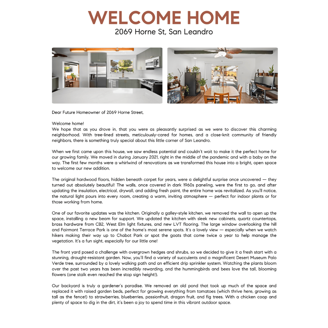Welcome Home