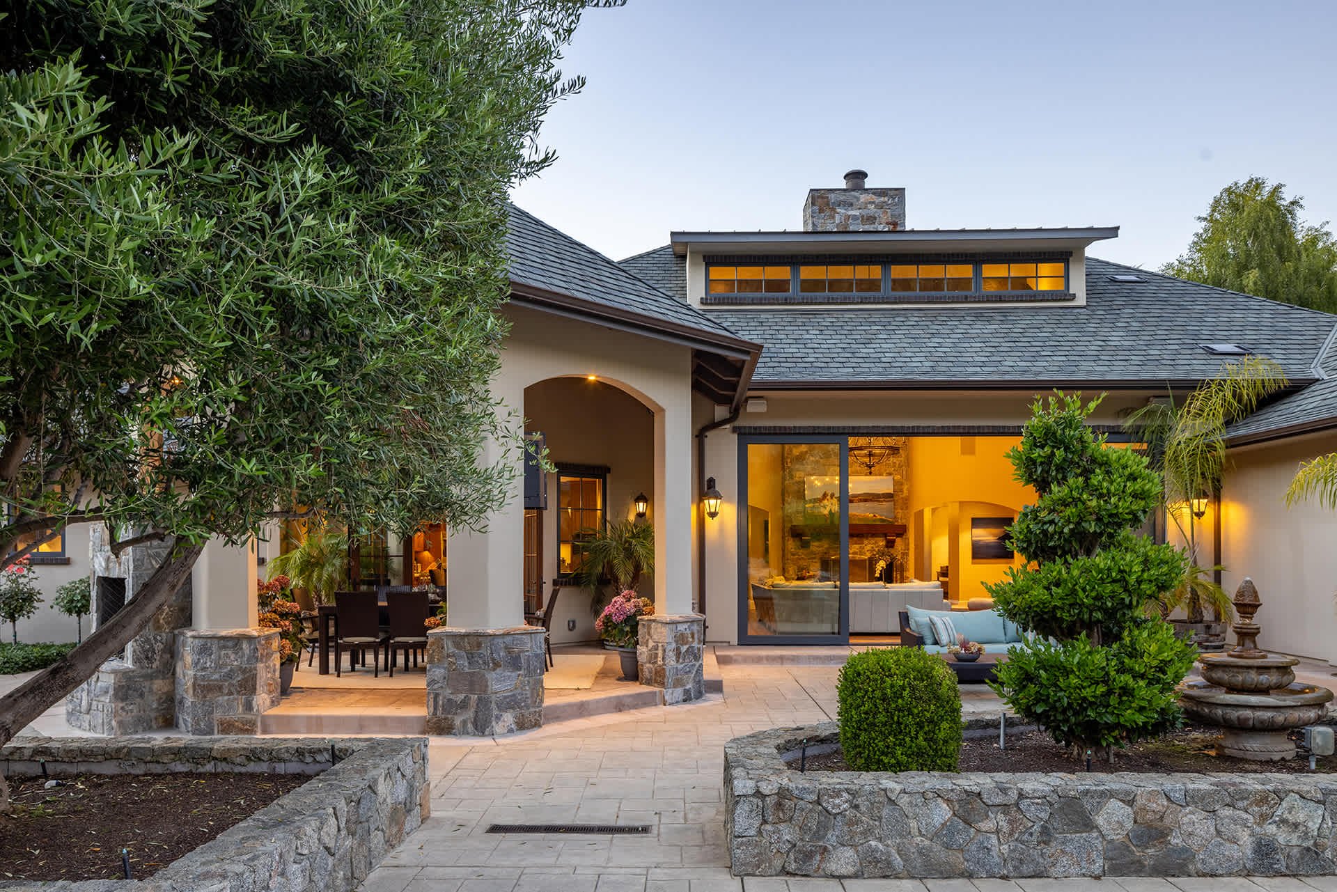 Luxurious French Country Estate - 8640 River Meadows Rd