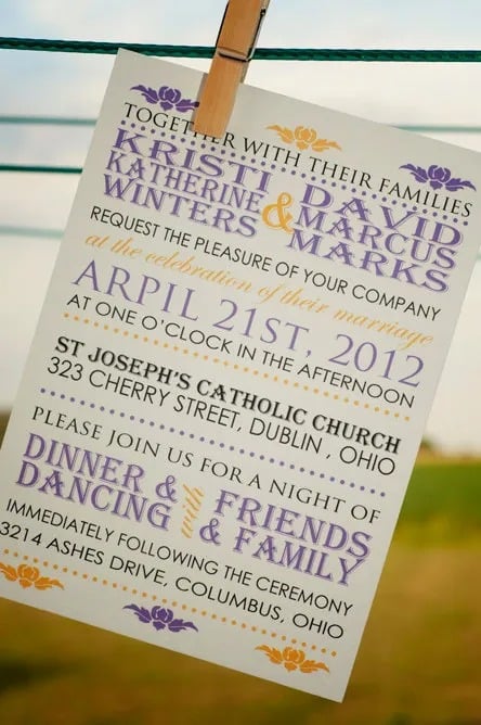 Wedding Week: Invitation Ideas