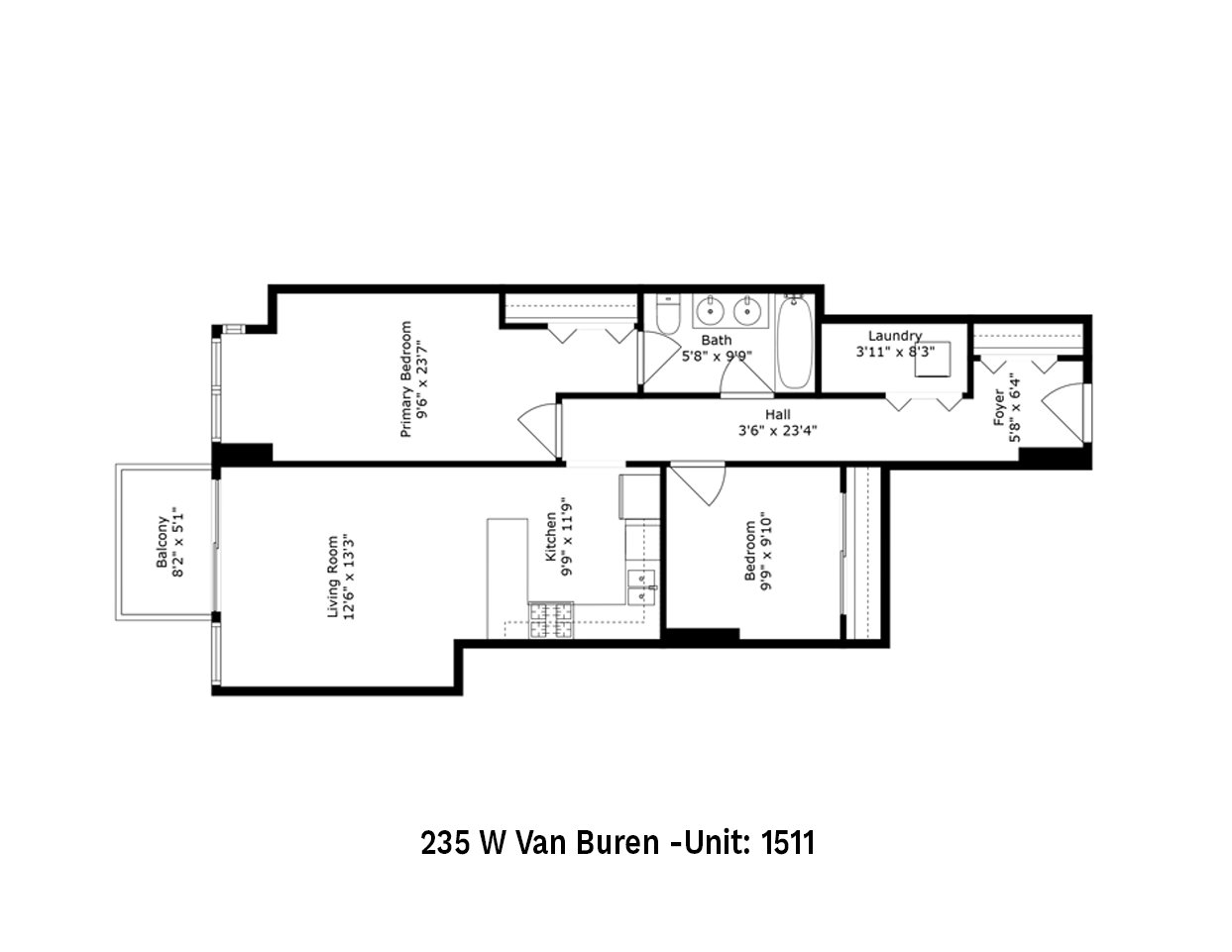 235 W Van Buren St Unit 1511