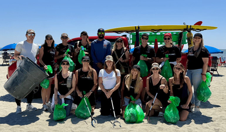 Earth to The Agency: 2026’s Annual Global Clean-Up Brought Our Global Teams Together