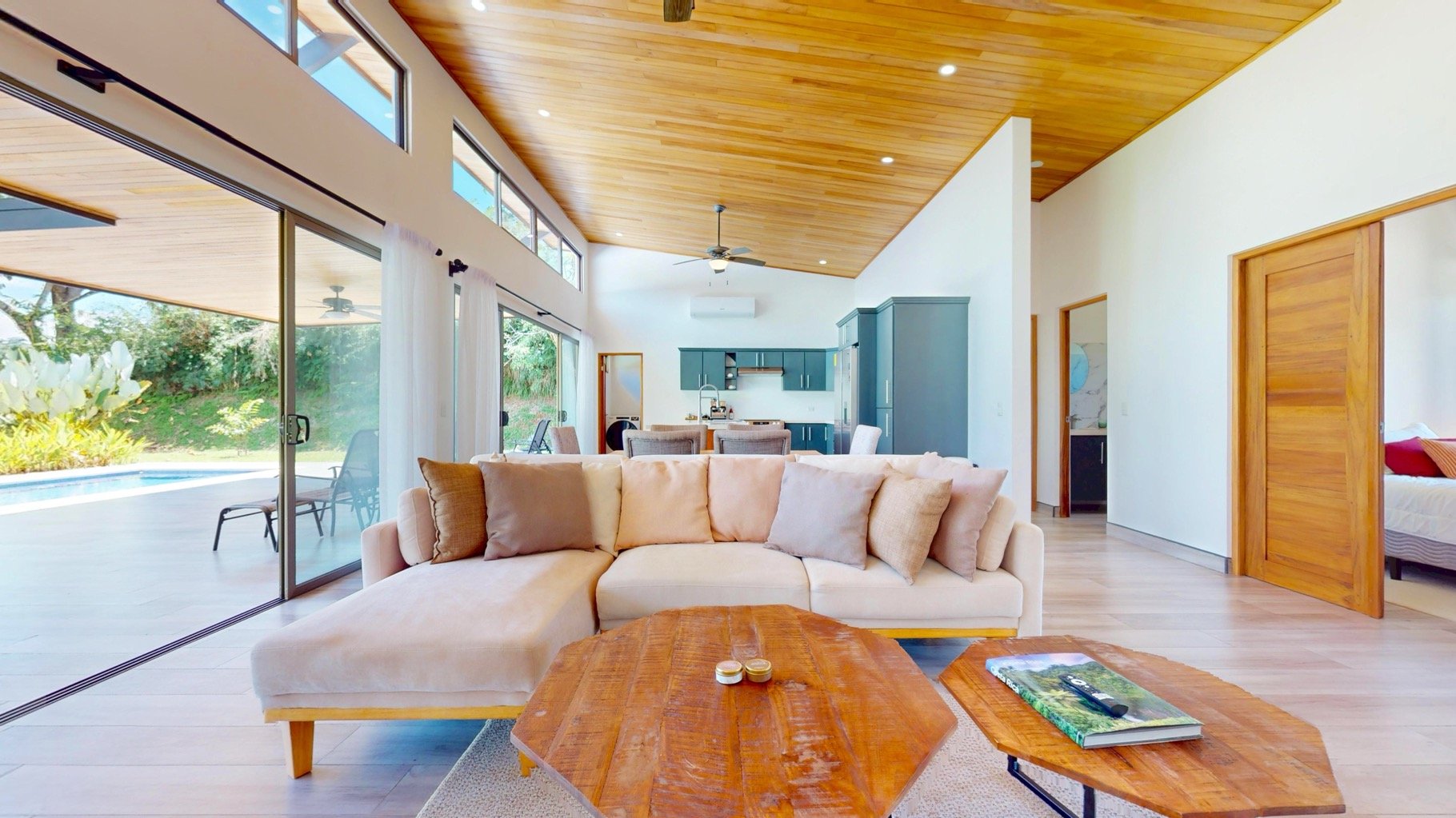 Modern 3-Bedroom Home with Pool in Gated Community, Ojochal, Costa Rica