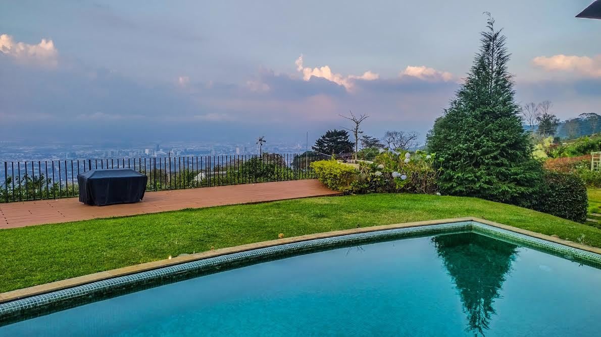 Mediterranean Volcano View Villa, Escazu, San Jose
