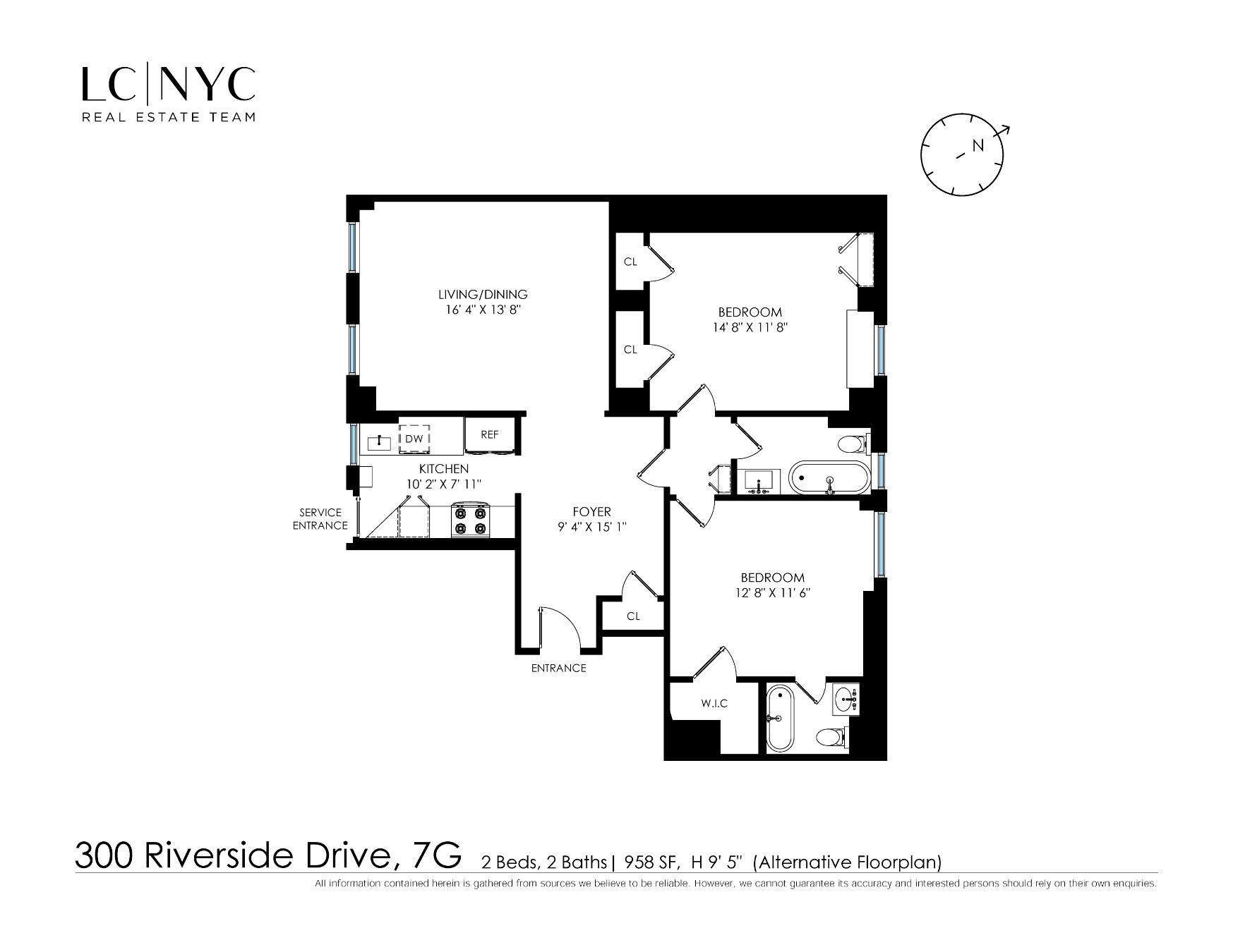 300 Riverside Drive #7G