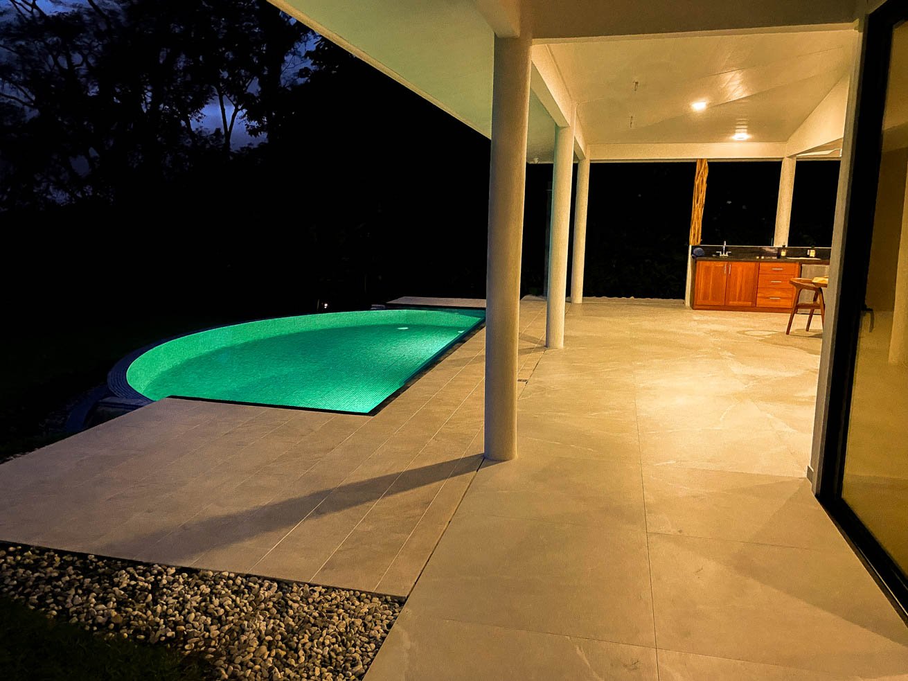 Private 2-Bed Hacienda with Ocean & Mountain Views, Pool & Development Potential in Ojochal