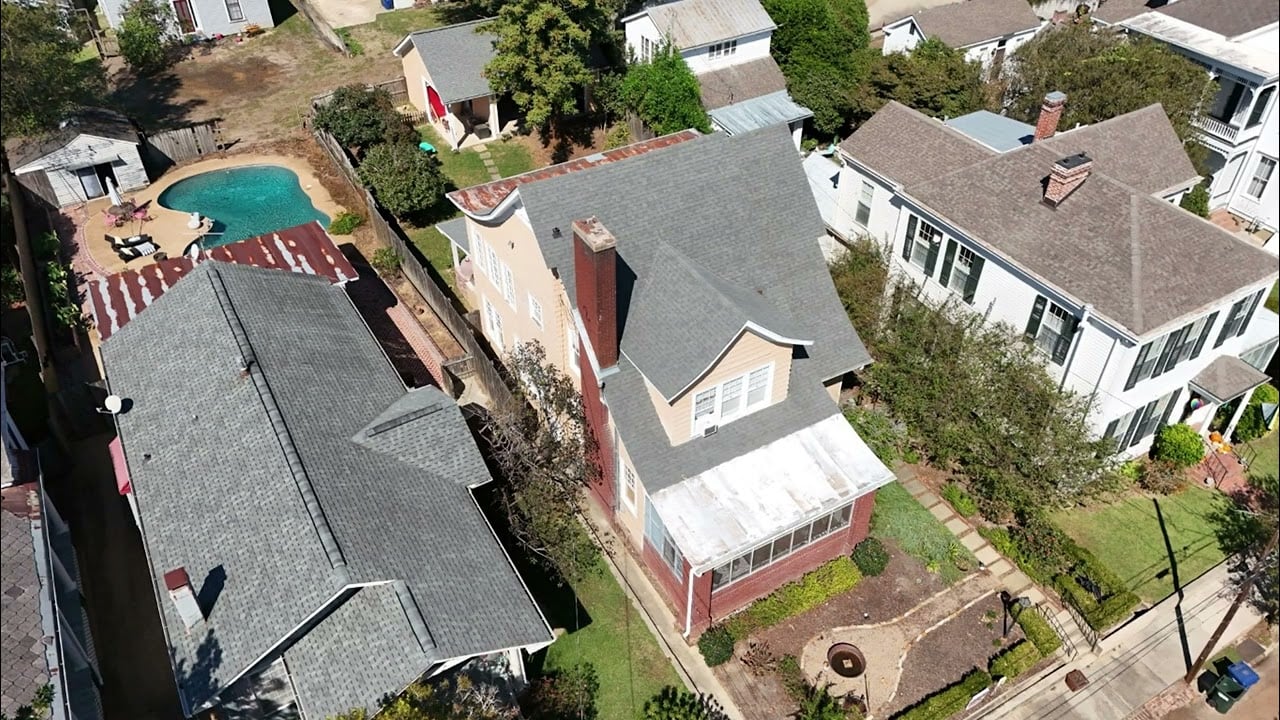 414 S Union Street Natchez, MS Drone Overview! In beautiful downtown area.