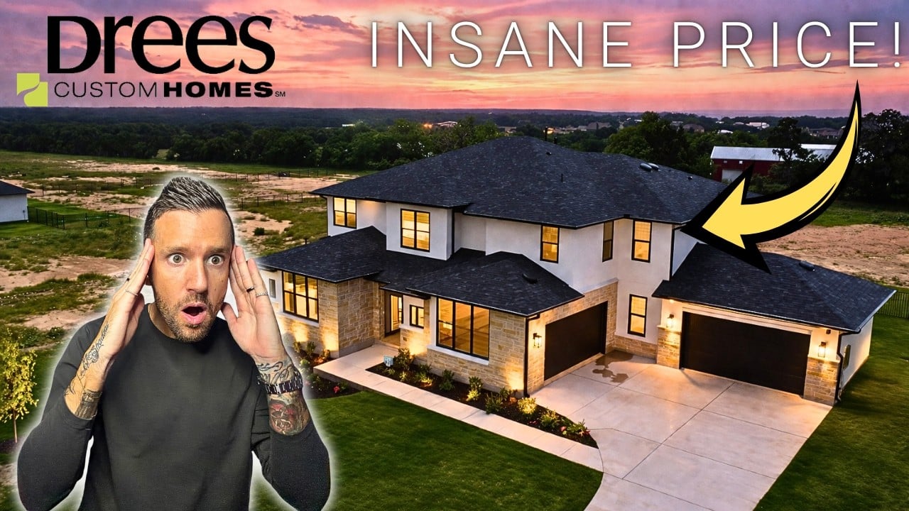 5000 SQFT for $1.2M In Leander! | Drees Custom Homes