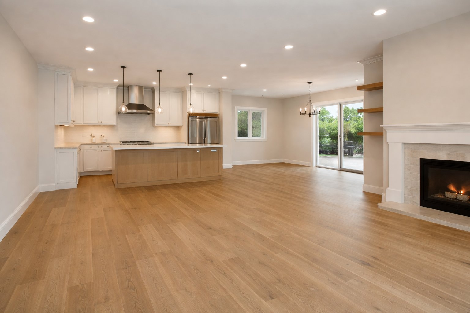 Empty home interior showing clean and prepared space for sale on the Central Coast