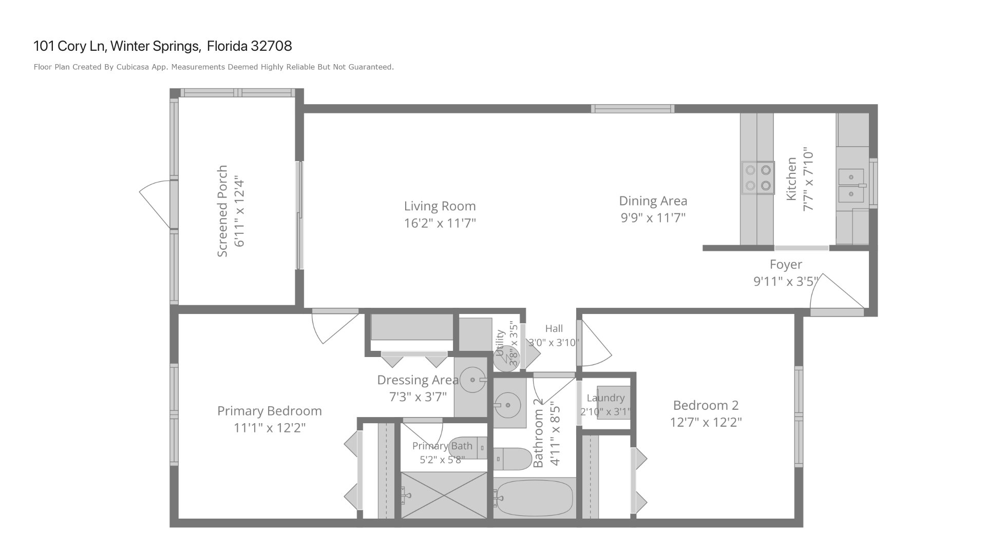 Spacious Ground-Floor Apartment for Lease in Winter Springs