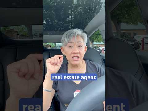 You don’t want to be a real estate agent!