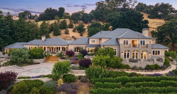 Renovated $13.8M European-Inspired Manor is Lafayette, California’s Most Expensive