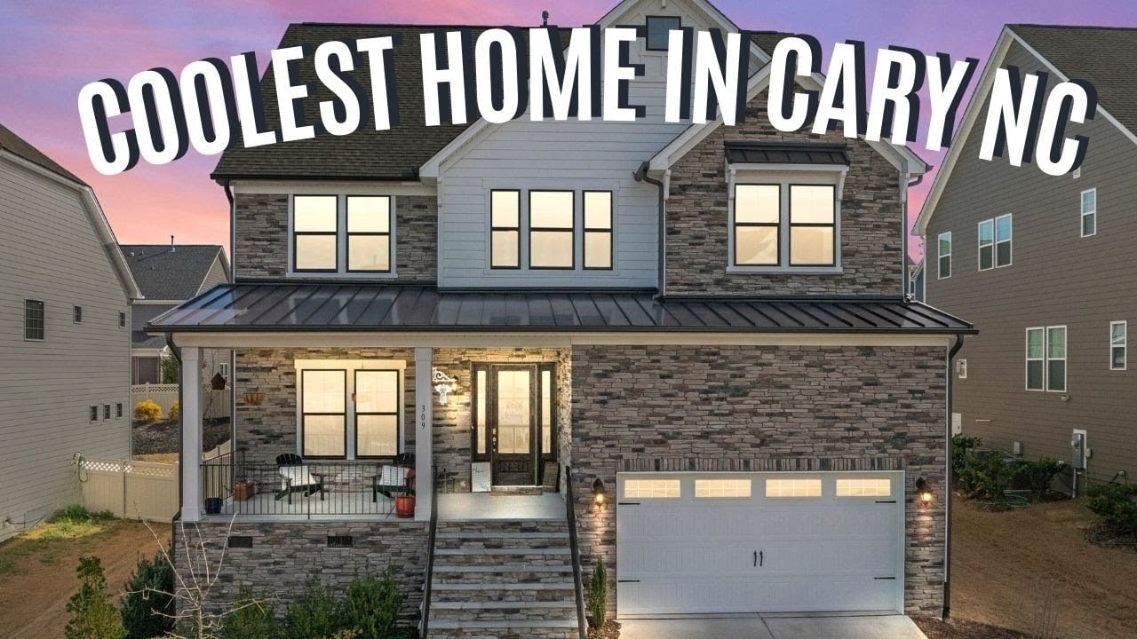 COOLEST Home In West Cary NC Under $1Million | Yoana Nin
