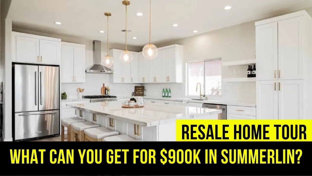 What can you get for $900k in Summerlin West?