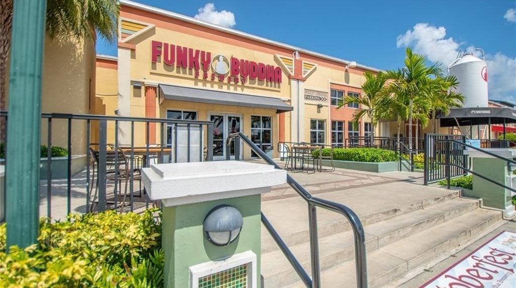 Funky Buddha Brewery in Oakland Park, from the listing photos of an Oakland Park home sold by Michael Miguel Gómez