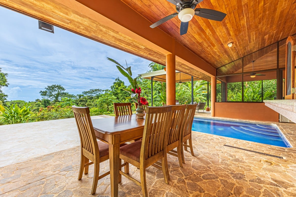 9 ACRES – 2 Bedroom Jungle And Window Ocean View Home With Infinity Pool And Excellent Rental Potential!!!