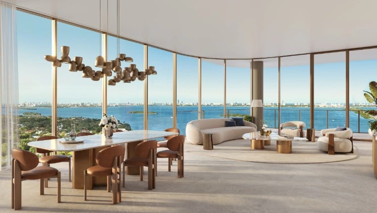 Kempinski Residences Miami Design District Reveals New Interior and Amenity Renderings