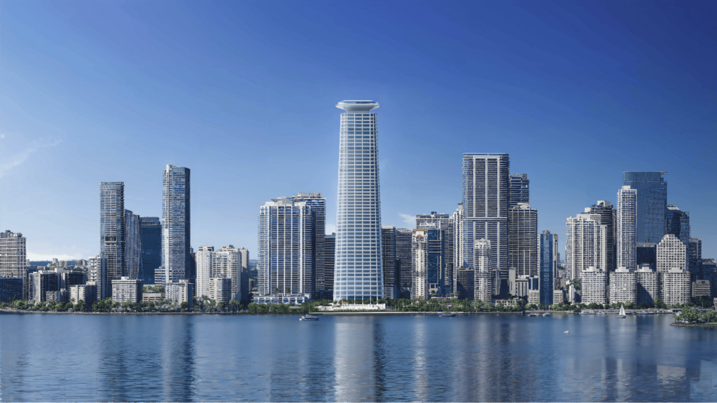 Shoreline Review Submitted For Foster + Partners-Designed Office Tower At 1201 Brickell Bay Drive In Brickell