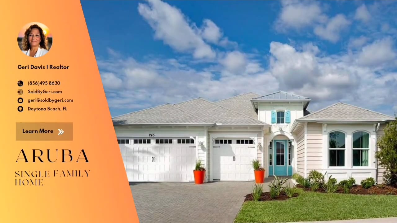 Aruba model home at Latitude Margaritaville