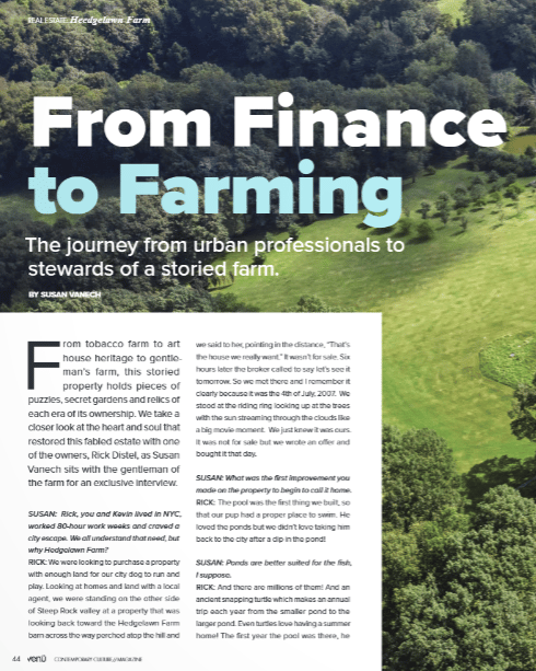 From Farming To Finance