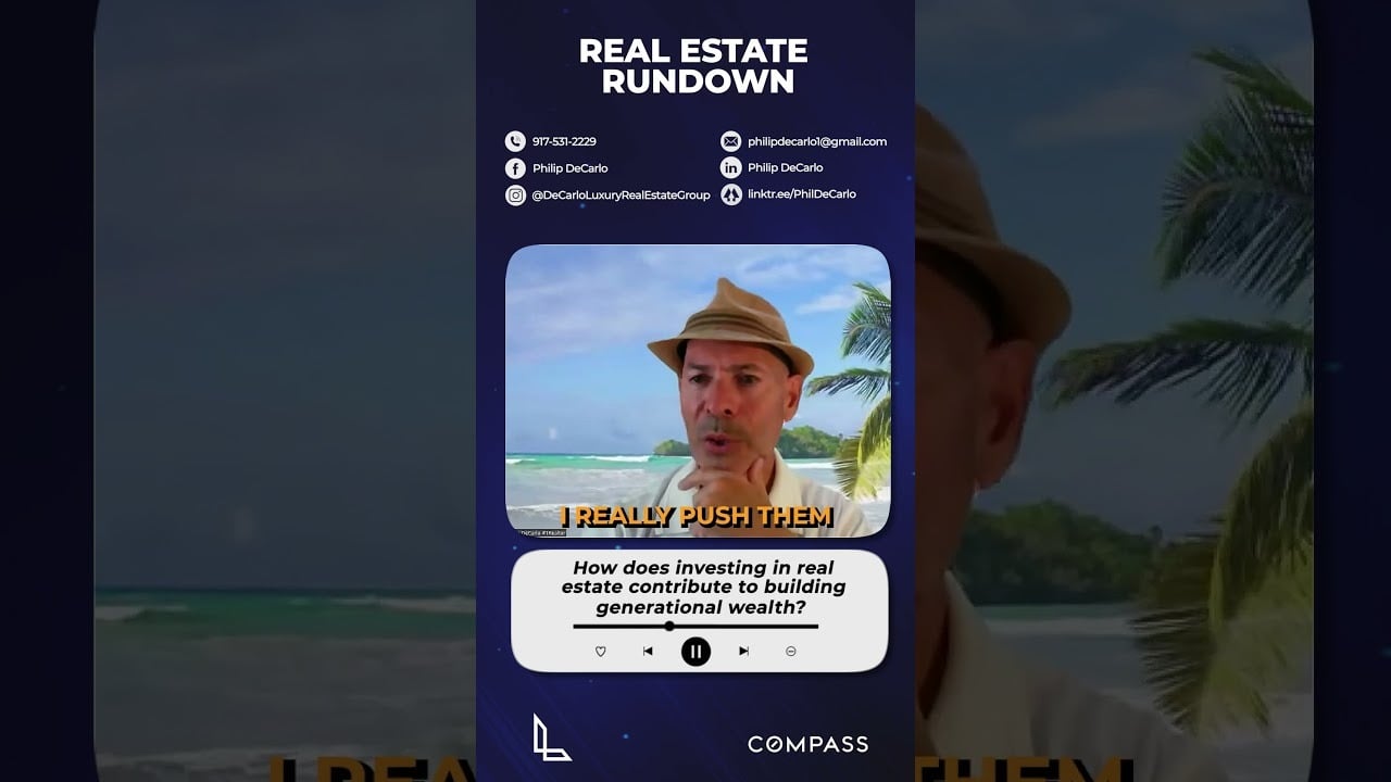 Want to Build Generational Wealth? Buy Real Estate!