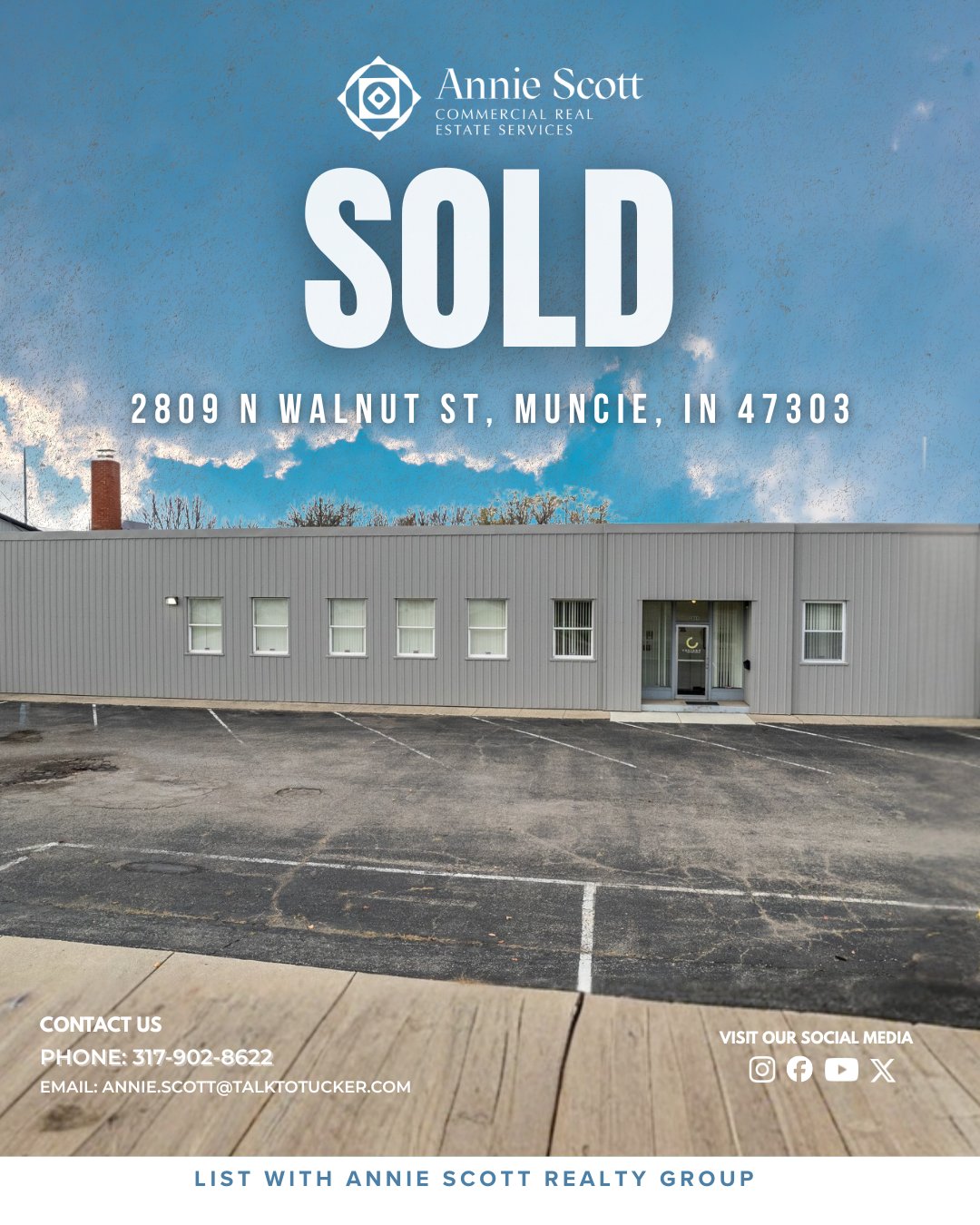 Prime Investment Sold: NNN-Leased Commercial Property in Muncie