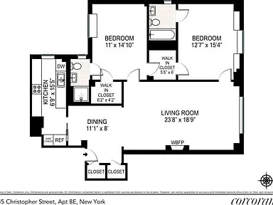 45 Christopher St #8E