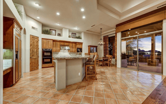 Outdated Southwest Kitchen