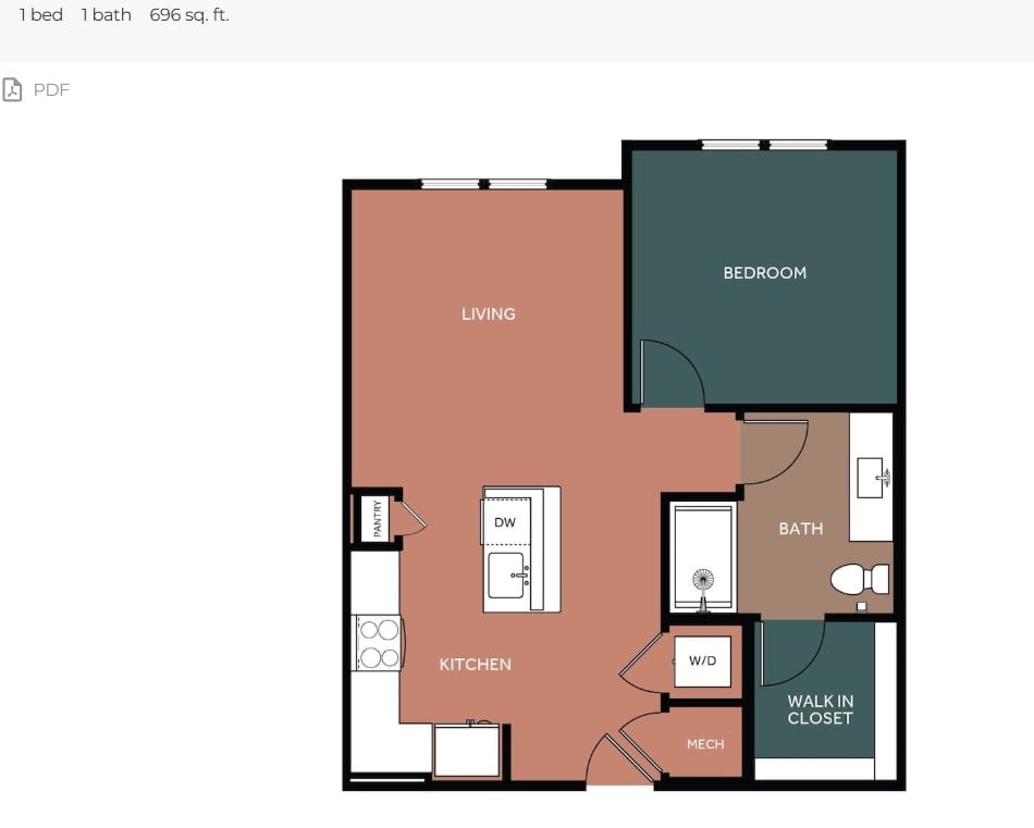 Newly finished 1/1 in East Austin 2 mos free + gift card!