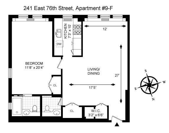 241 E. 76 St. #9F