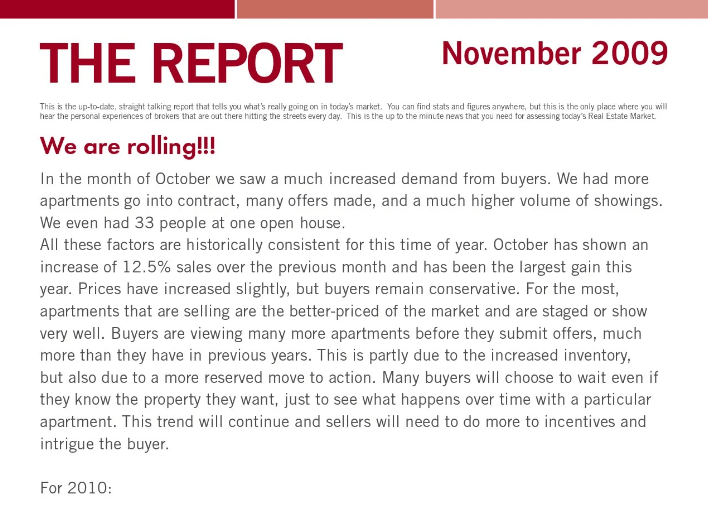 The Meier Report - November 2009