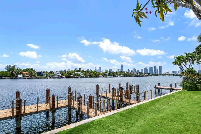 Waterfront Estate on Hibiscus Island Sells For $51.5 Million Setting New Record on Miami Beach's Palm and Hibiscus Island