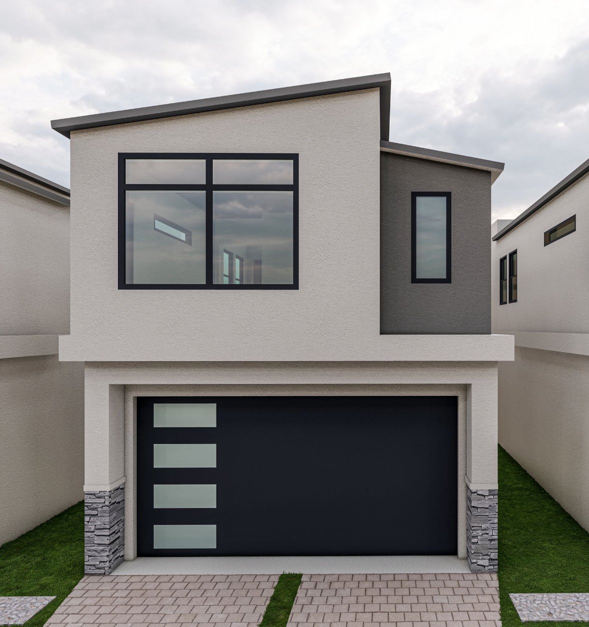 villas at tuam exterior design option 